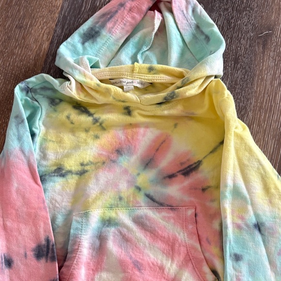 Vanilla Star Other - Vanilla Star Tie-Dye Kids Hoodie - Multicolor
